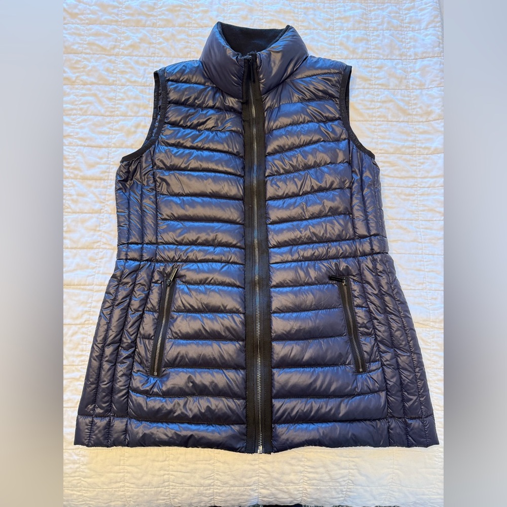 Navy Down Michael Kors Vest